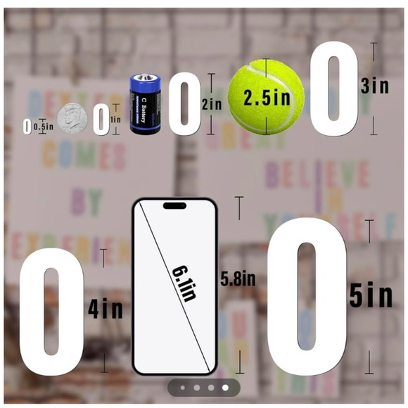 Vinyl Number Stickers - Picture 5 of 7